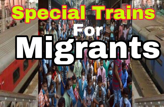 Lockdown: MHA allows movement of stranded Migrants, Students, Pilgrims by Spl Trains