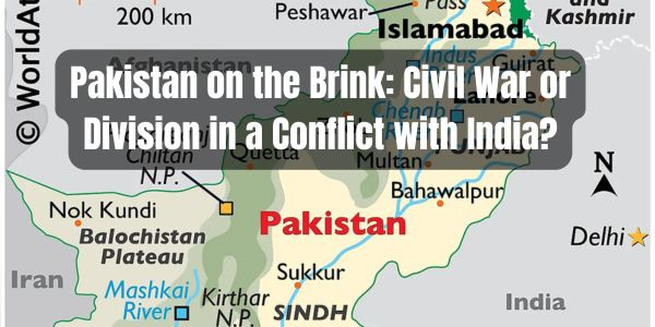 Pakistan on the Brink: Civil War or Division in a Conflict with India?