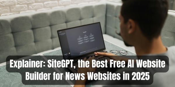Explainer: SiteGPT, the Best Free AI Website Builder for News Websites in 2025