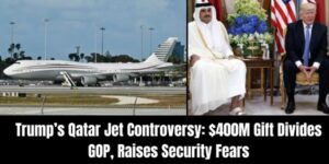 TIT HOME PAGE 26 Trump’s Qatar Jet Controversy: $400M Gift Divides GOP, Raises Security Fears