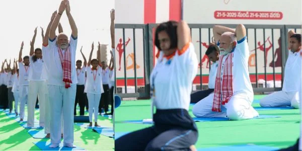 PM Modi Leads International Yoga Day 2025