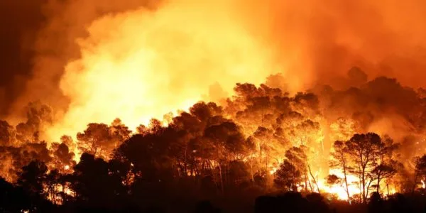 France’s Largest Wildfire