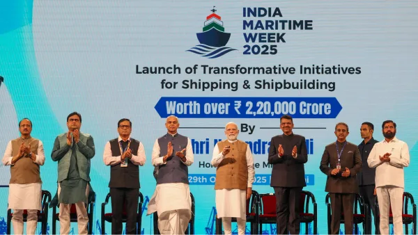 India Maritime Week 2025: Modi Launches ₹2.2 Lakh Crore Maritime Reforms to Power India’s Global Blue Economy
