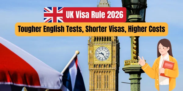 UK Visa Rule 2026: English Tests Toughened, Graduate Visas Shortened, Employer Costs Rise