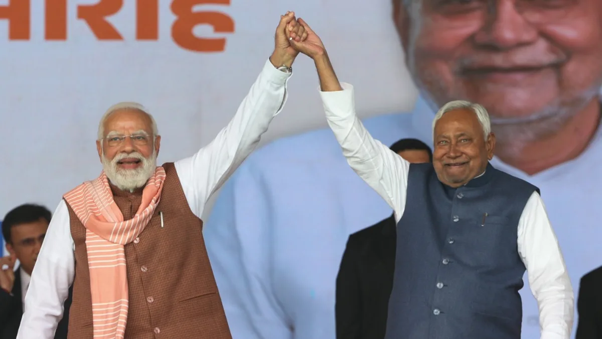 Nitish Kumar Takes Oath as Bihar CM for Record 10th Time, Leads 28-Member NDA Cabinet