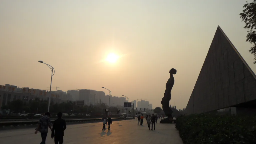 Nanjing Massacre memorial in China commemorating victims of the 1937 atrocities
