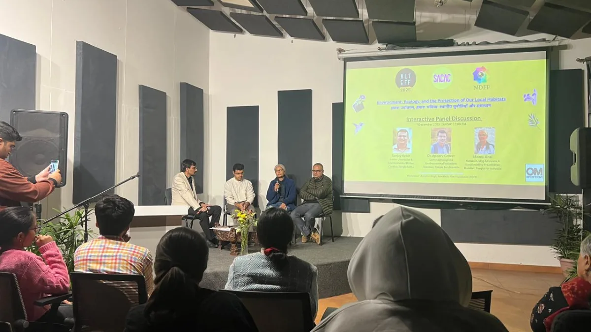 ALT EFF Delhi 2025 Ends with Powerful Films and Urgent Focus on Delhi–NCR’s Environmental Crisis 1 ALT EFF Delhi 2025 Ends with Powerful Films and Urgent Focus on Delhi–NCR’s Environmental Crisis