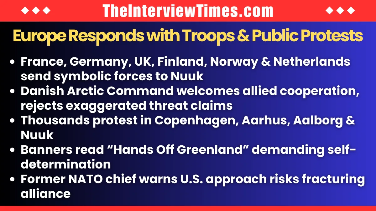 Trump’s Tariff Ultimatum to NATO Allies Escalates Greenland Dispute