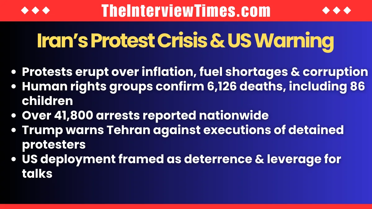 USS Abraham Lincoln Deployment Fuels Iran War Fears After US Warning to Tehran