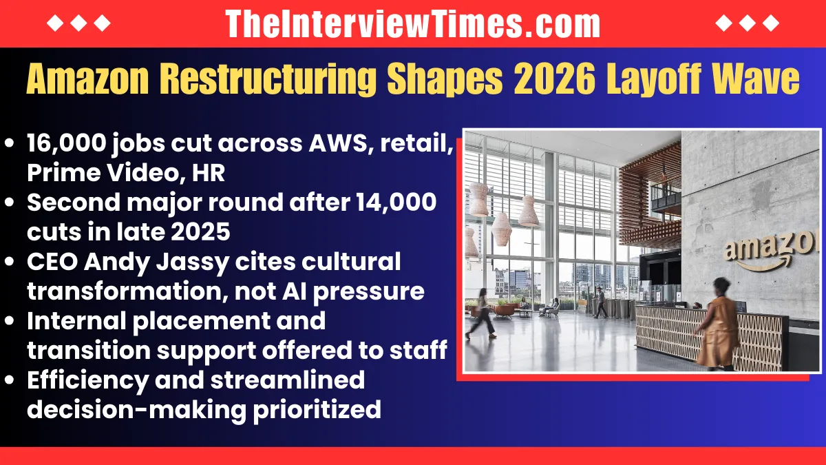 Tech Layoffs 2026 Surge Past 30,000 Jobs as Amazon Leads Global Cuts 3 Tech Layoffs 2026 Surge Past 30,000 Jobs as Amazon Leads Global Cuts
