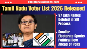 Tamil Nadu Final Voter List 2026 Released Today: 97 Lakh Names Deleted in SIR, Smaller Electorate for 2026 Polls Amid Political Row