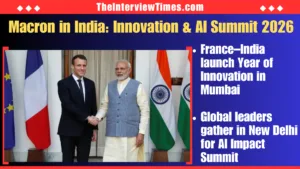 Macron Arrives in India for Strategic Talks and Global AI Impact Summit 2026