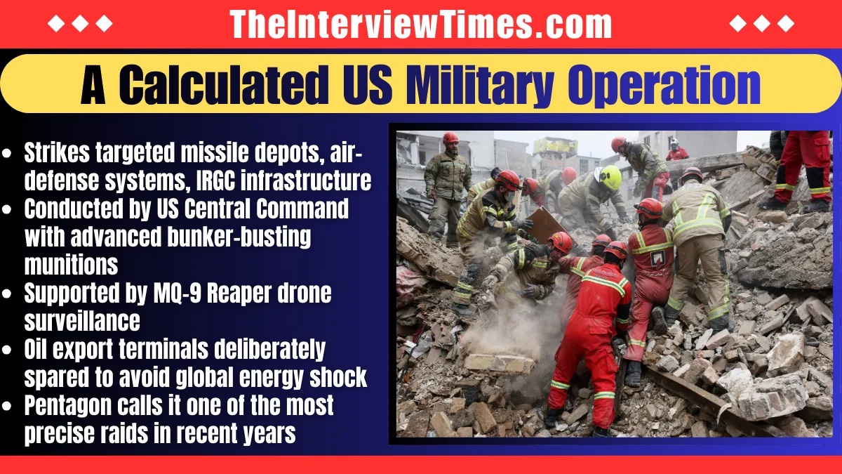 US Strikes Kharg Island: Precision Airstrikes Hit Iran Military Sites Amid Rising Gulf Tensions