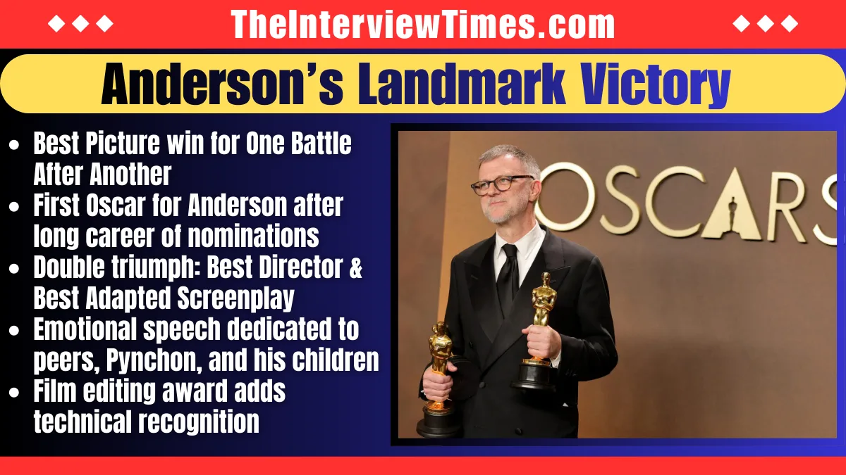 One Battle After Another Dominates 98th Academy Awards with Six Wins Including Best Picture and Historic Casting Award 3 One Battle After Another Dominates 98th Academy Awards with Six Wins Including Best Picture and Historic Casting Award