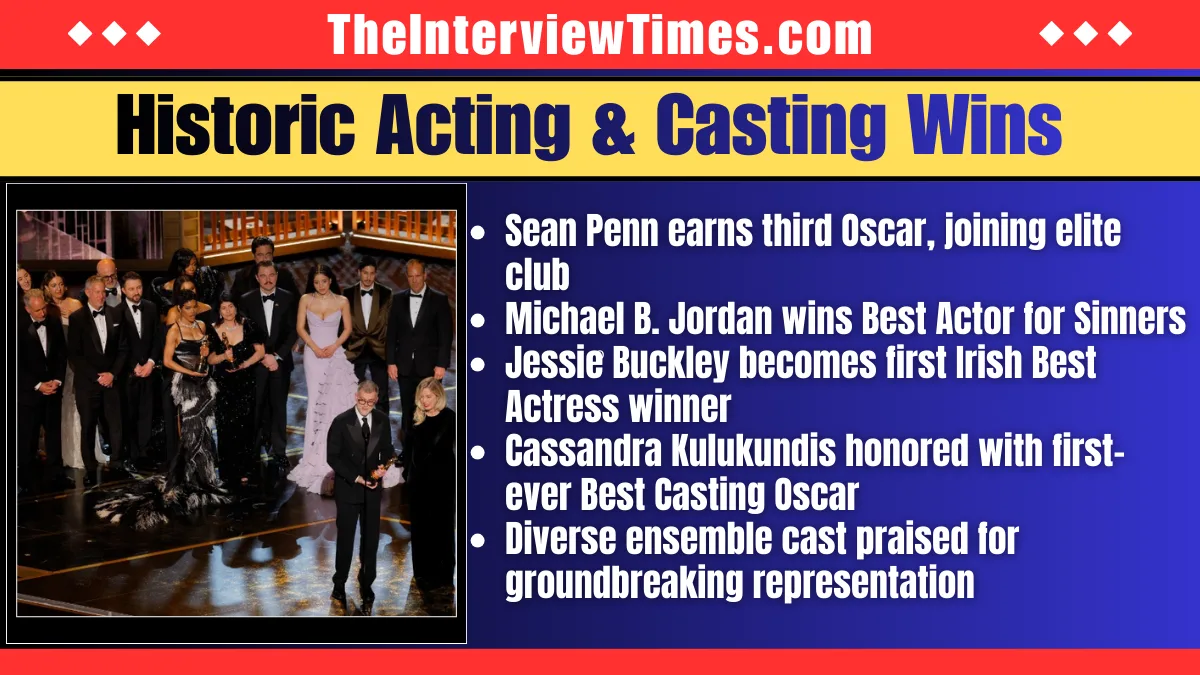 One Battle After Another Dominates 98th Academy Awards with Six Wins Including Best Picture and Historic Casting Award 4 One Battle After Another Dominates 98th Academy Awards with Six Wins Including Best Picture and Historic Casting Award
