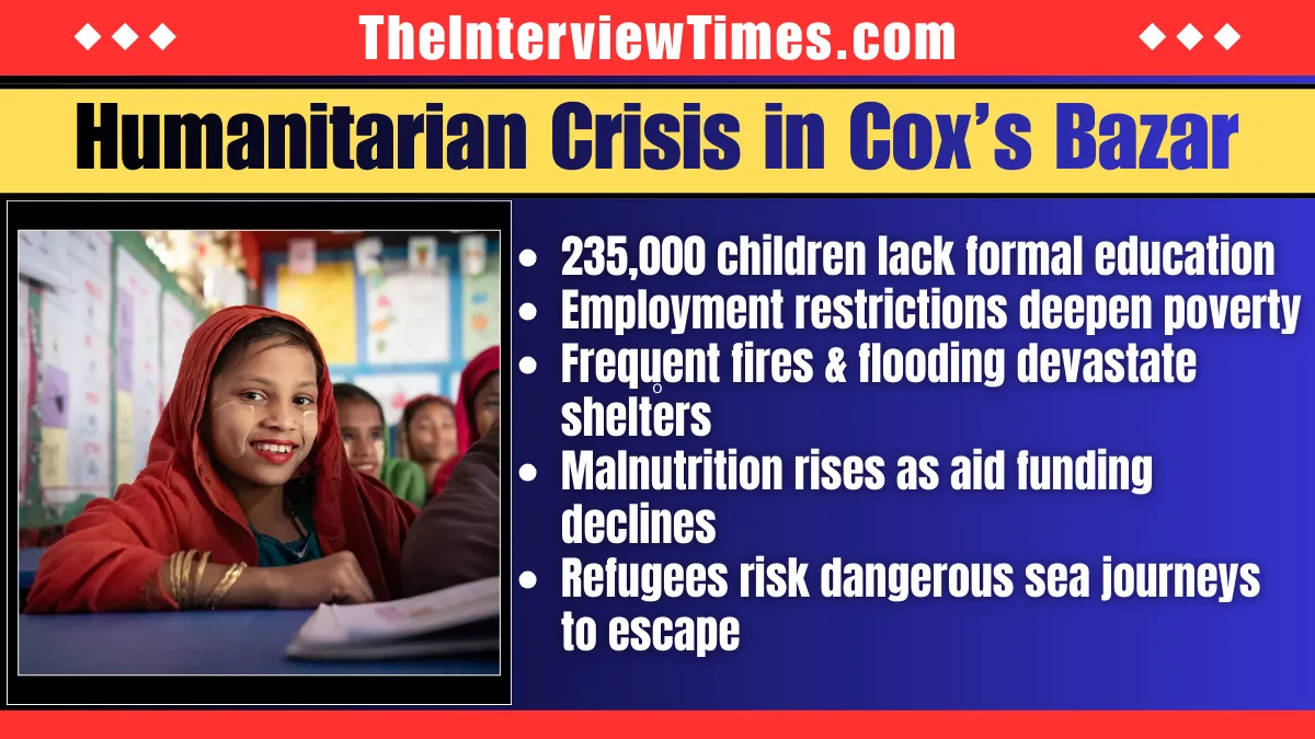 Rohingya Crisis 2026 Explained: 1.2 Million Refugees Face Aid Cuts, Violence and No Safe Return