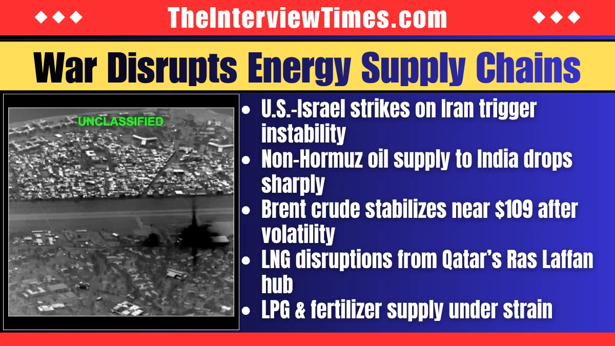 India Oil Crisis: Moody’s Warns of 4% GDP Shock as War Pushes Crude Toward $119