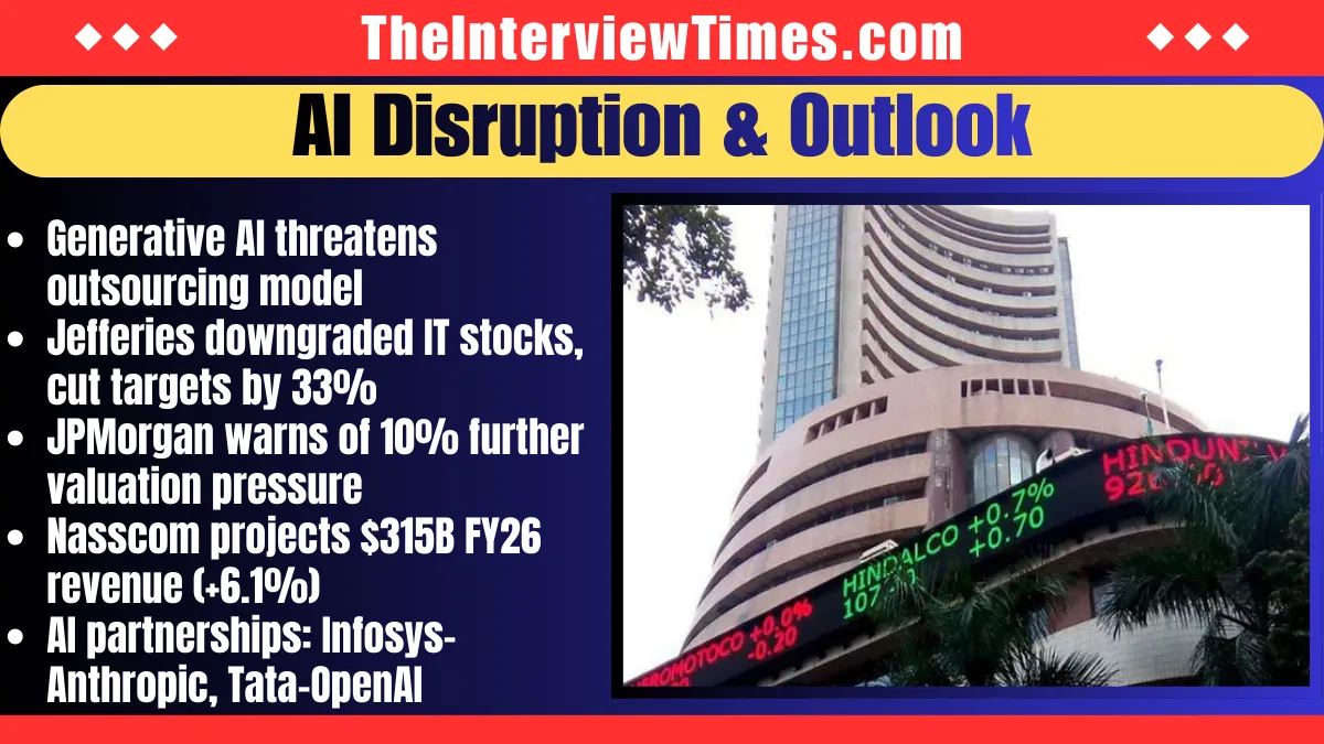 Foreign Investors Dump $1.85 Billion from Indian IT Stocks in February 2026 Amid AI Disruption Concerns