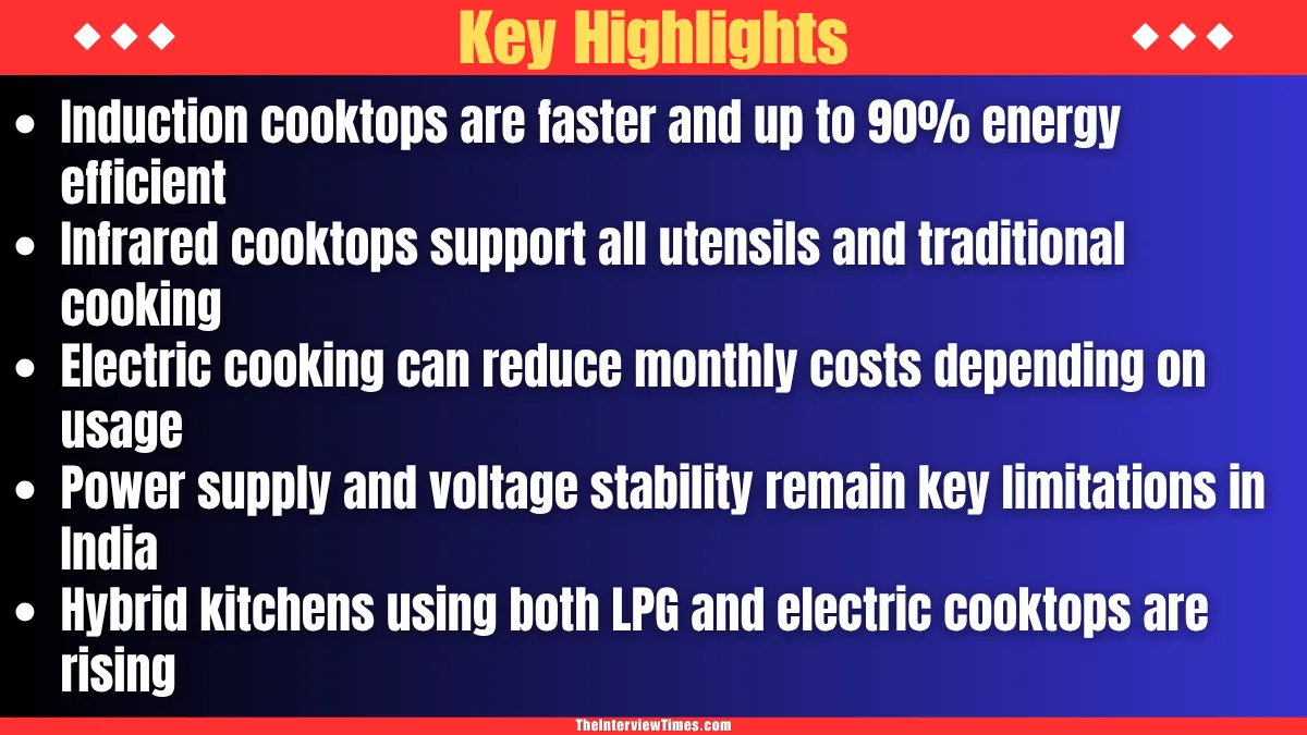 Induction vs Infrared Cooktops: Which Is Better for Indian Kitchens Without LPG 2 Induction vs Infrared Cooktops: Which Is Better for Indian Kitchens Without LPG