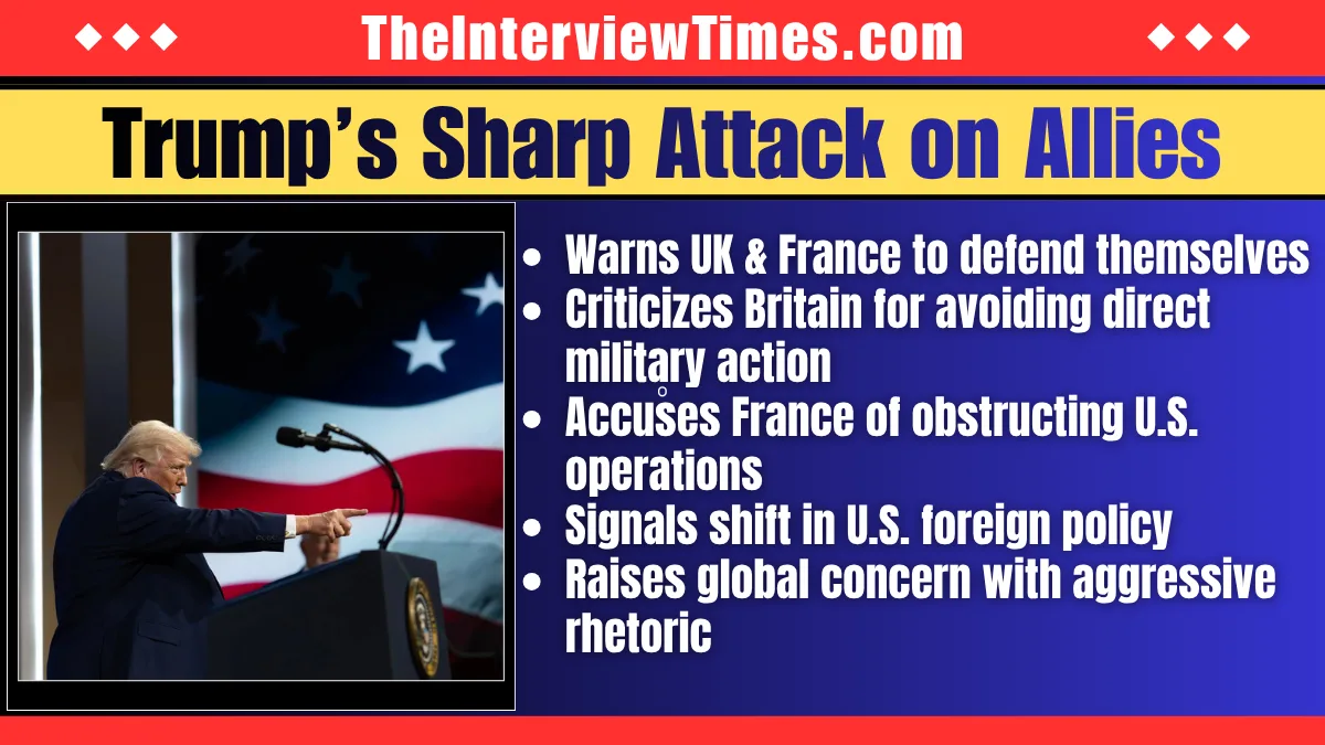 Trump Warns Allies: “Go Get Your Own Oil” Amid Iran Conflict Fallout 2 Trump Warns Allies: “Go Get Your Own Oil” Amid Iran Conflict Fallout