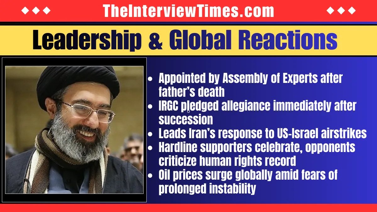 Mojtaba Khamenei: Iran's New Supreme Leader in 2026 Amid Ongoing War