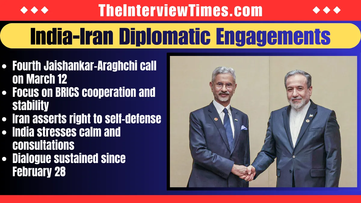 India Secures Safe Passage for Ships in Strait of Hormuz Crisis Amid Jaishankar-Araghchi Talks and Iran BRICS Push