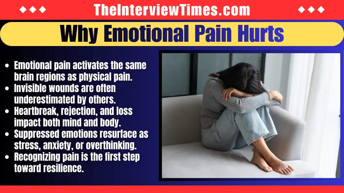 How to Heal Emotional Pain: 7 Powerful Lessons That Can Change Your Life