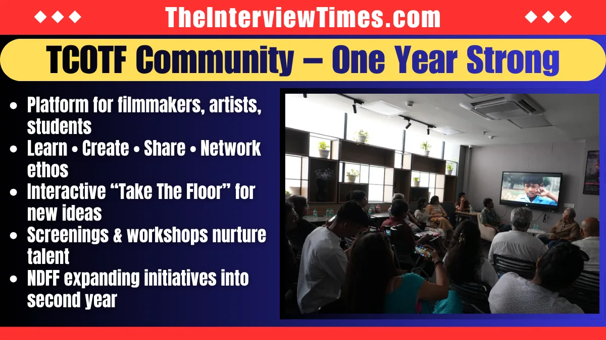 'Cinema on Reels' and the Rise of Northeast Indian Cinema Take Centre Stage at TCOTF June Chapter 3 'Cinema on Reels' and the Rise of Northeast Indian Cinema Take Centre Stage at TCOTF June Chapter