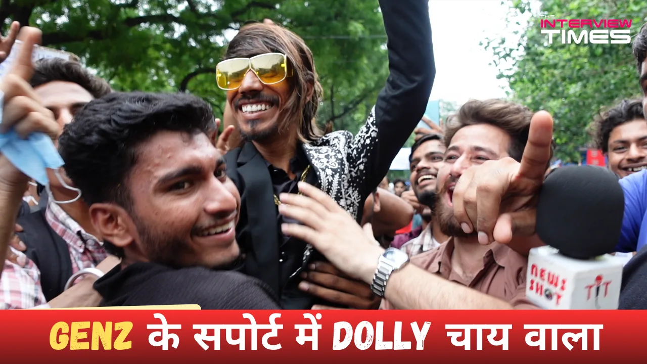 Little Dolly Chai Wala पहुंचा जंतर मंतर | CJP Student Protest