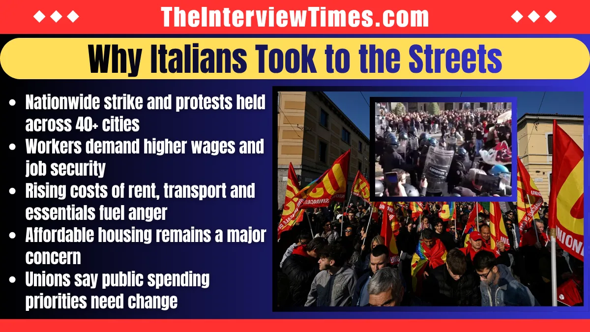 Italy Protests Explained: Why Thousands of Students and Workers Are Taking to the Streets Against Meloni’s Government 2 Italy Protests Explained: Why Thousands of Students and Workers Are Taking to the Streets Against Meloni’s Government